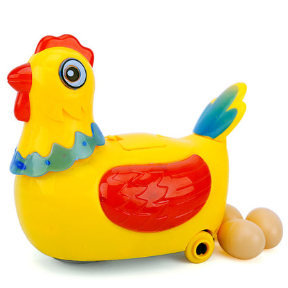 Little Hen Who Can Walk And Lay Eggs Electric Universal Baby Toy