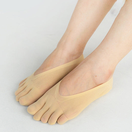 Four Seasons Ultra-Thin Toe Socks - Breathable & Invisible Boat Socks