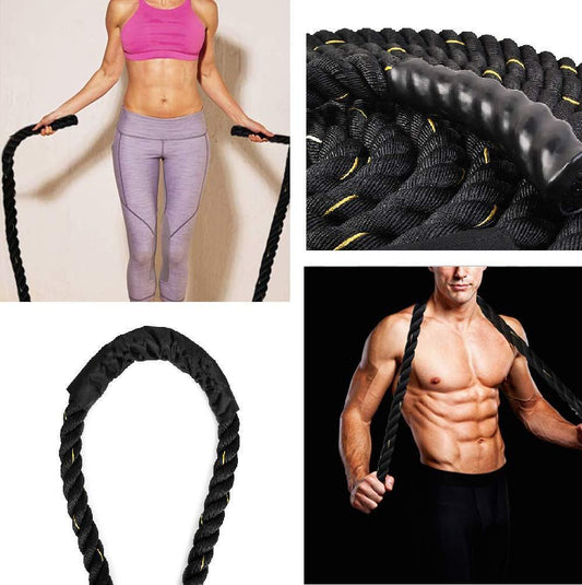 Fitness Jumping Rope - Heavy-Duty Bold Fitness Rope