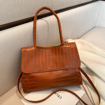 Retro New Trendy Fashion All-match Messenger Bag Net Red Texture Shoulder Bag