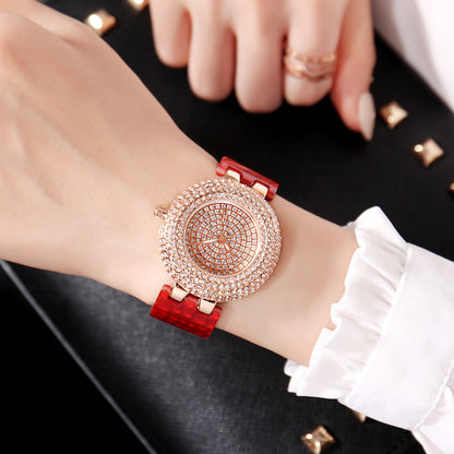 Gypsophila Stars and Diamonds Luxury Watch for Women