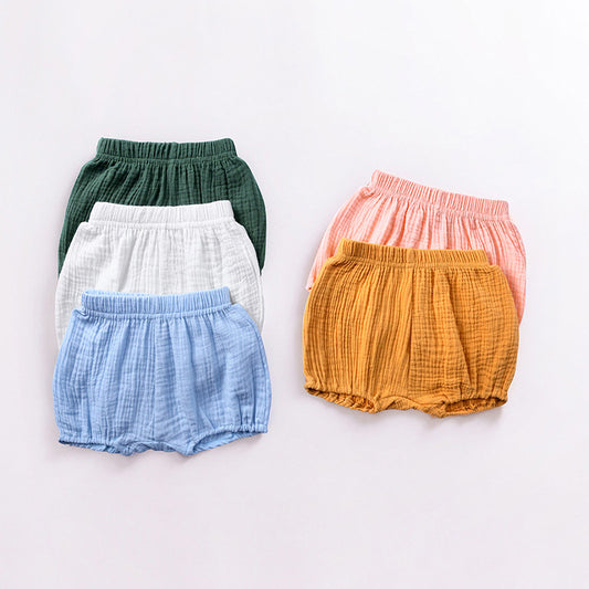 Kids Tales Baby Candy Color Bread Pants – Summer Shorts for Infants and Children