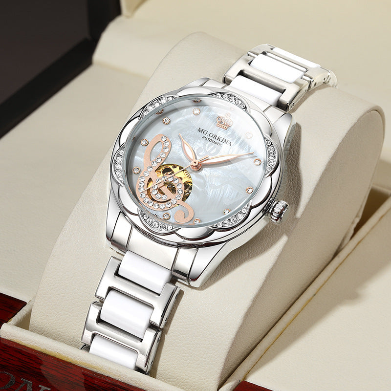 New Designer Mechanical Women’s Luxury Ceramic Watch