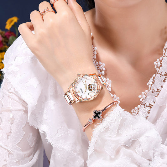 New Designer Mechanical Women’s Luxury Ceramic Watch