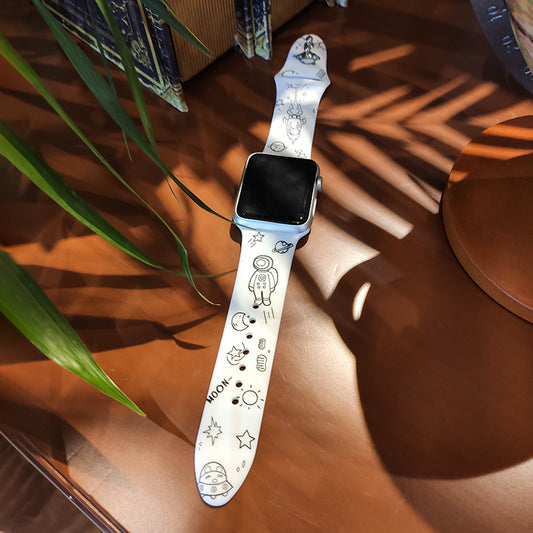 Astronaut Creative Print Fashion Strap
