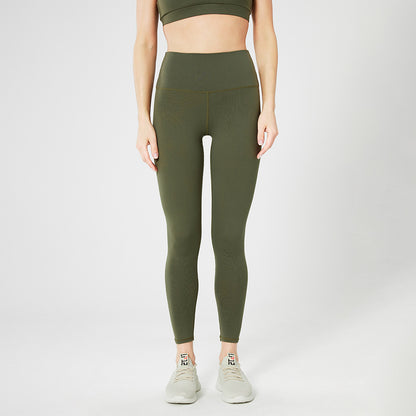 Casual Yoga Wear Two-Piece Girls Solid Color Sports Bra Running Elastic Vest High Waist Abdomen Comfortable Trousers