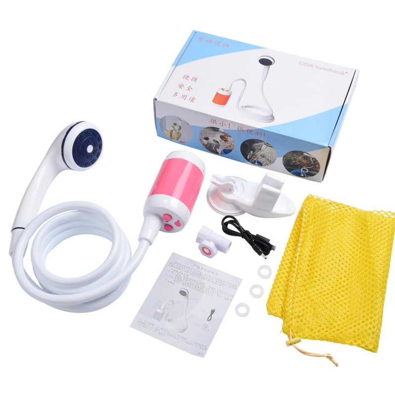 Dog grooming tool set with accessories on a white background