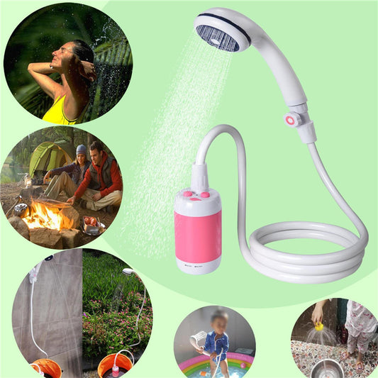 Rural Portable Electric Pumping Shower - USB Rechargeable