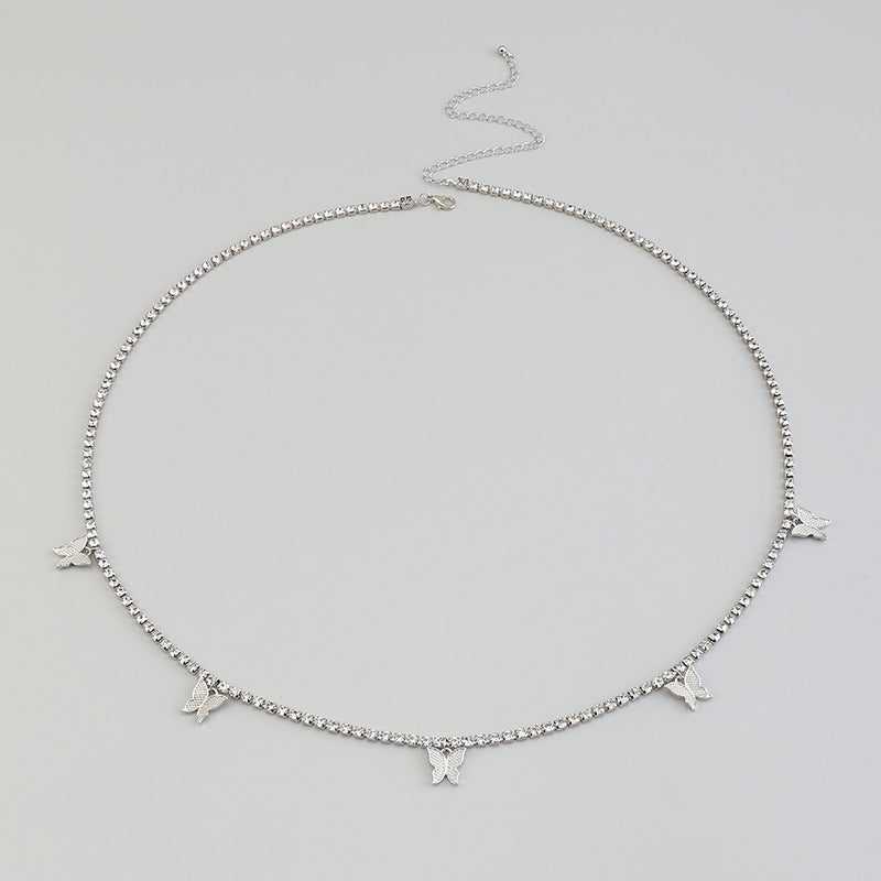 Fashion Sexy Butterfly Body Chain - Belly Waist Chain
