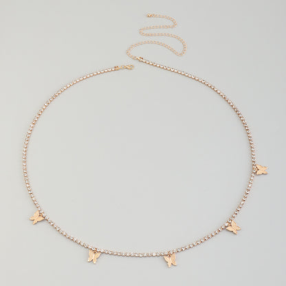 Fashion Sexy Butterfly Body Chain - Belly Waist Chain