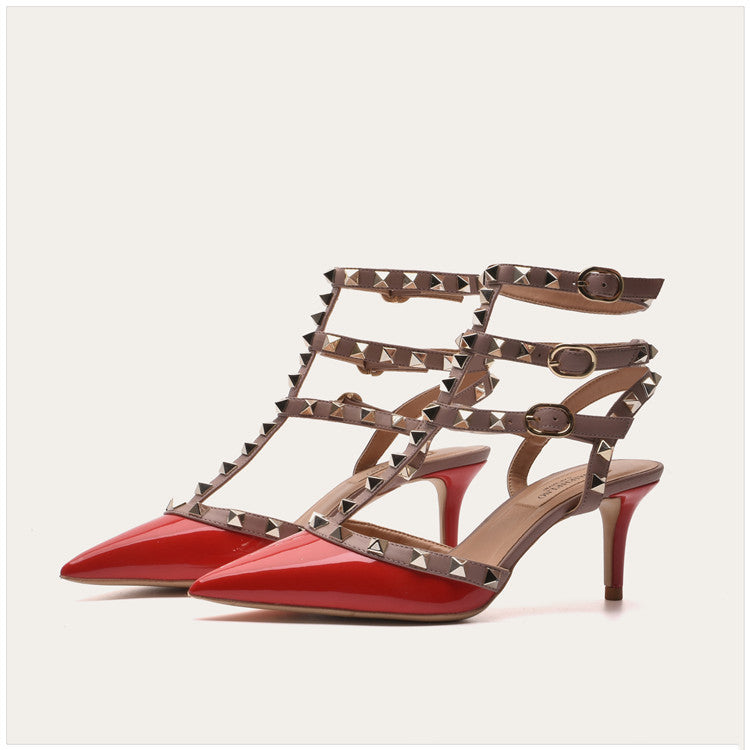 Women's Summer Willow Nail Half Drag Pointy Lazy Baotou Sandals
