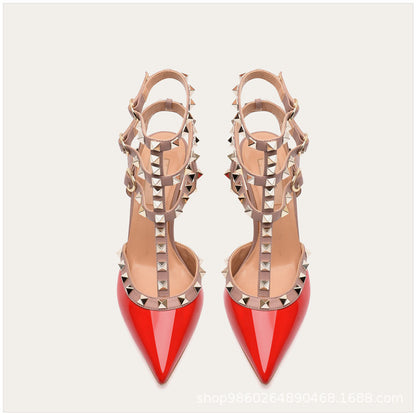 Women's Summer Willow Nail Half Drag Pointy Lazy Baotou Sandals