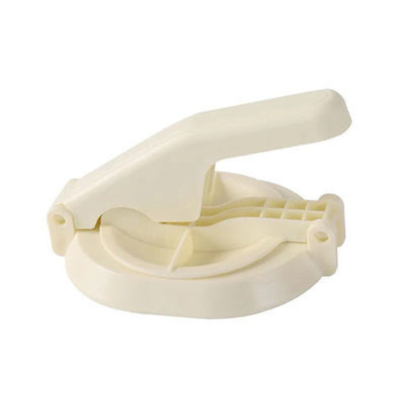 White plastic tool on a white background
