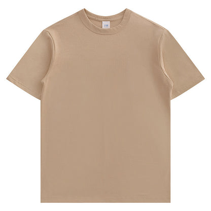 Basic Cotton Short-sleeved T-shirt For Men And Women