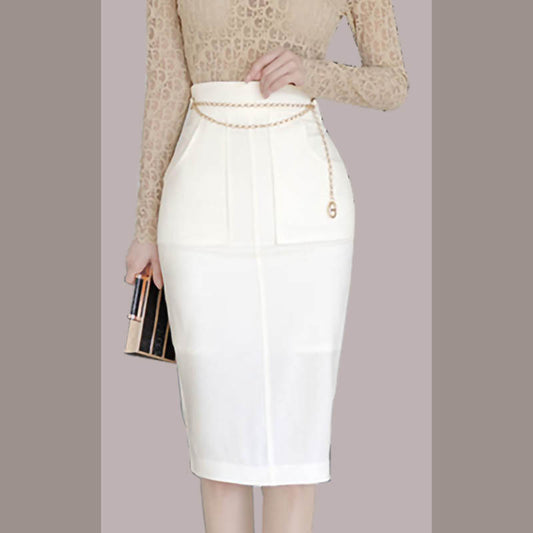 Fashion Lace Professional Suit Skirt Female Summer