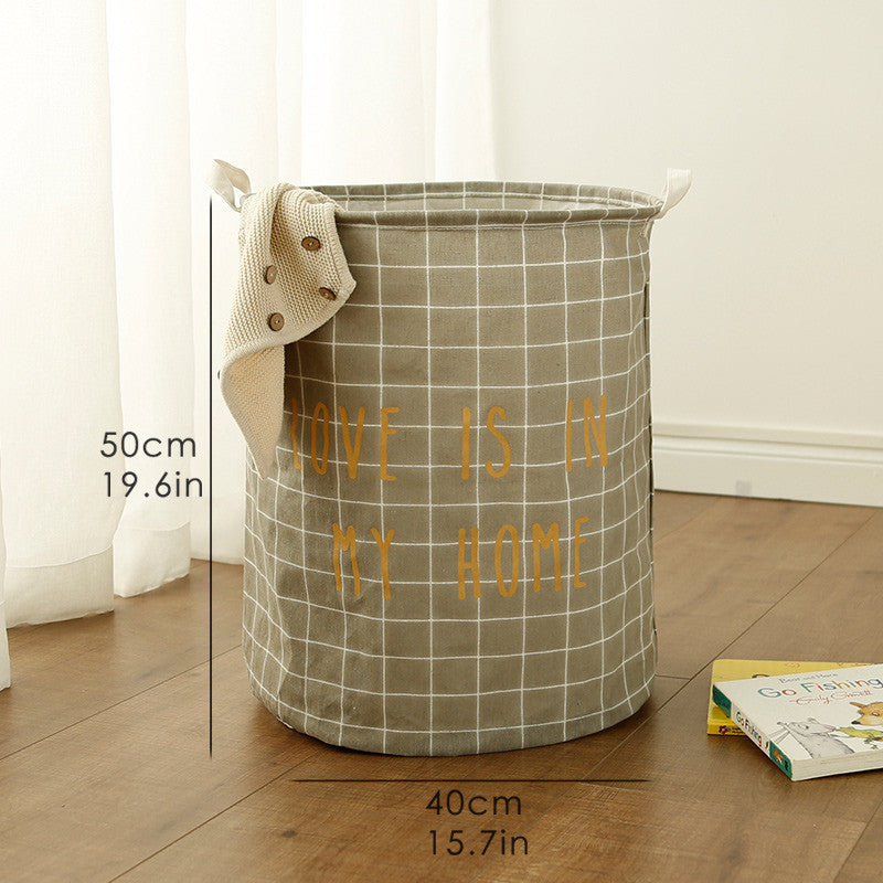 Foldable Laundry Basket Super Large Kids Toy Storage Basket