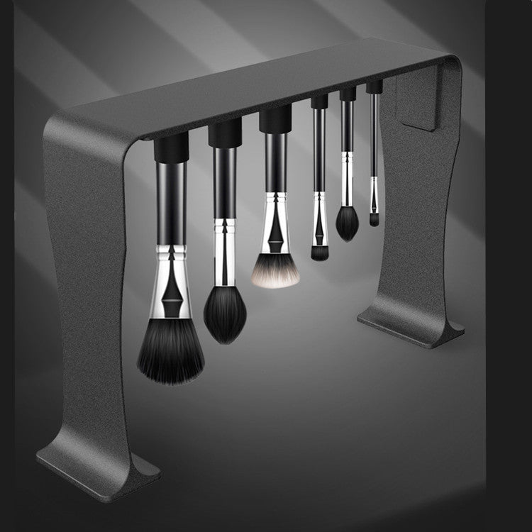 Make-Up Brush Drying Magnetic Hanging Rack - Creative Desktop Organizer