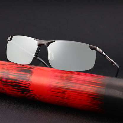Intelligent Color Changing Polarized Driving Sunglasses - UV400 Protection