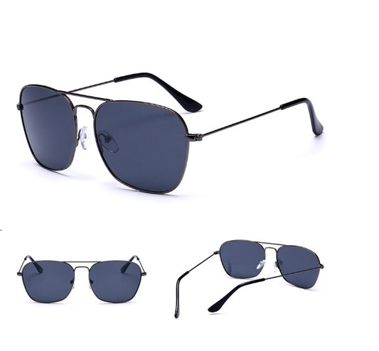 Metallic Real Polarized Sunglasses for Men and Women