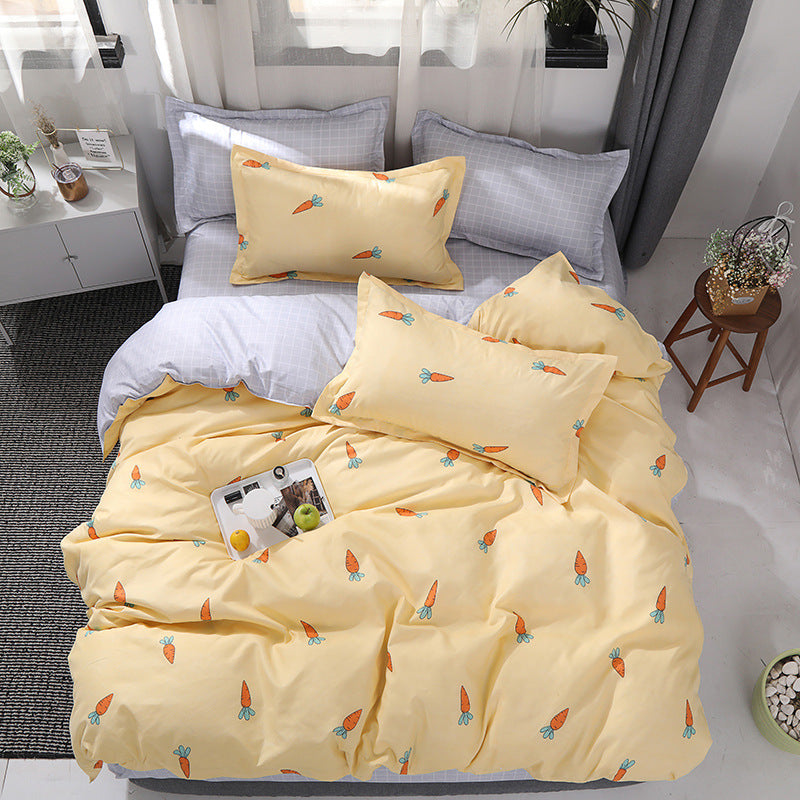Aloe Cotton Bed Sheet Set of Four