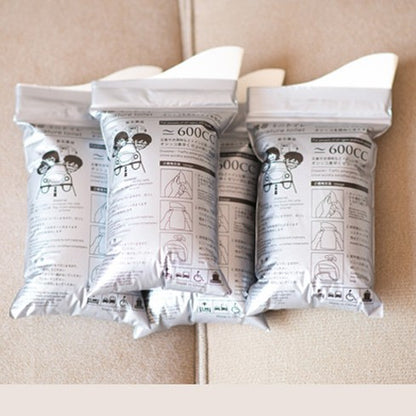 Portable Emergency Urine Bag for Women and Children - 4 Pack