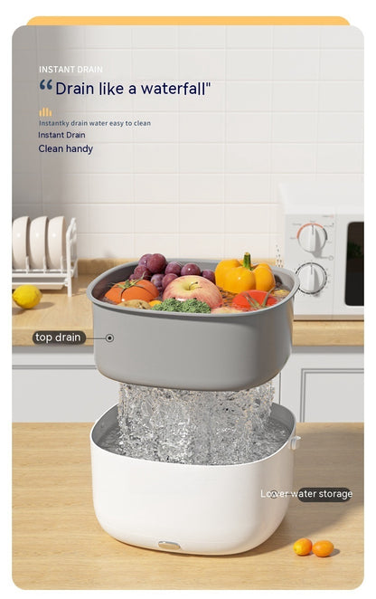 Portable Household Fruit Meat And Vegetables Remove Pesticide Residues Dish-washing Machine