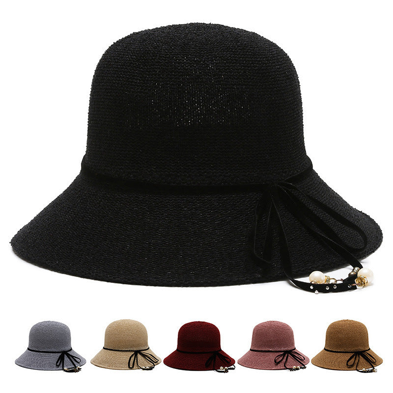 Korean Style Dome Fisherman Breathable Sun Hat