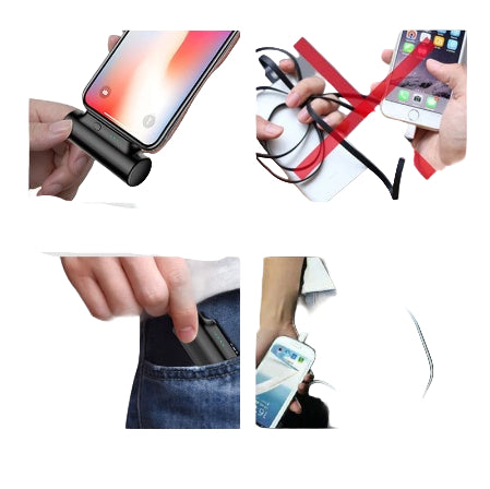Comparison of magnetic phone charger with traditional charging method