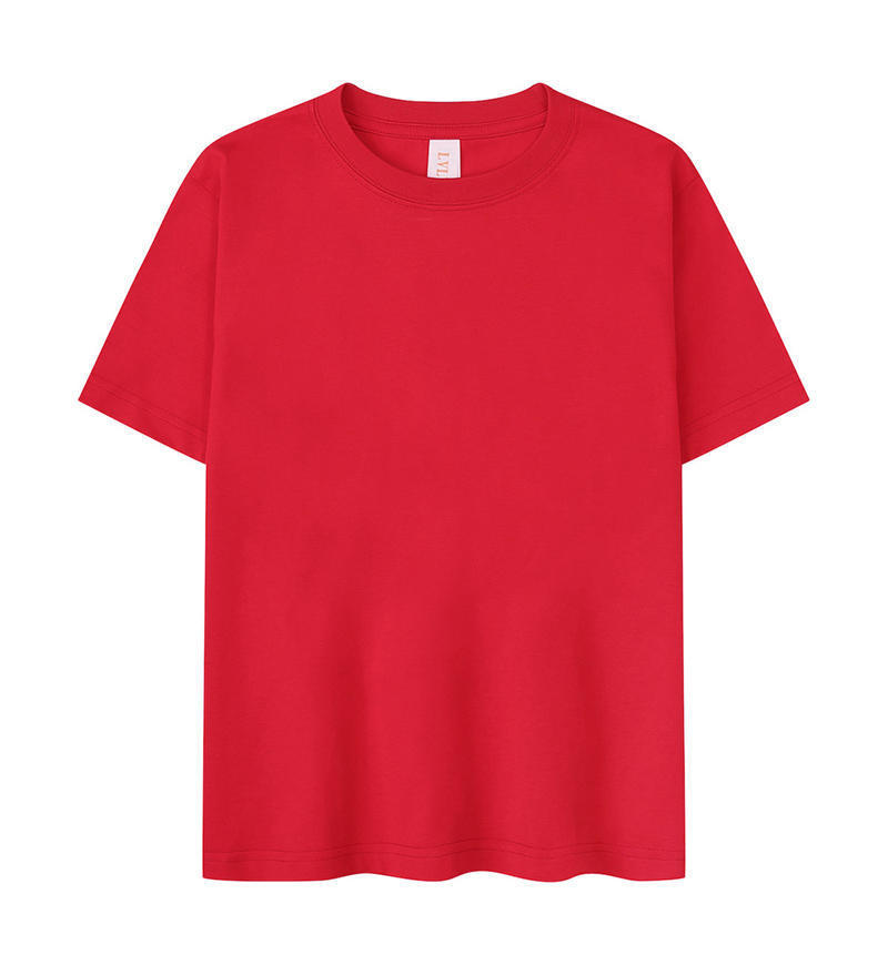 Children's Solid Color Round Neck Short Sleeves T-shirt