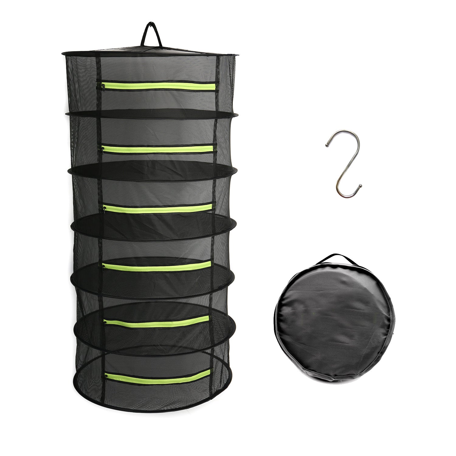 Fully Enclosed Zipper Drying Rack - Multi-Purpose Mesh Drying Solution ...