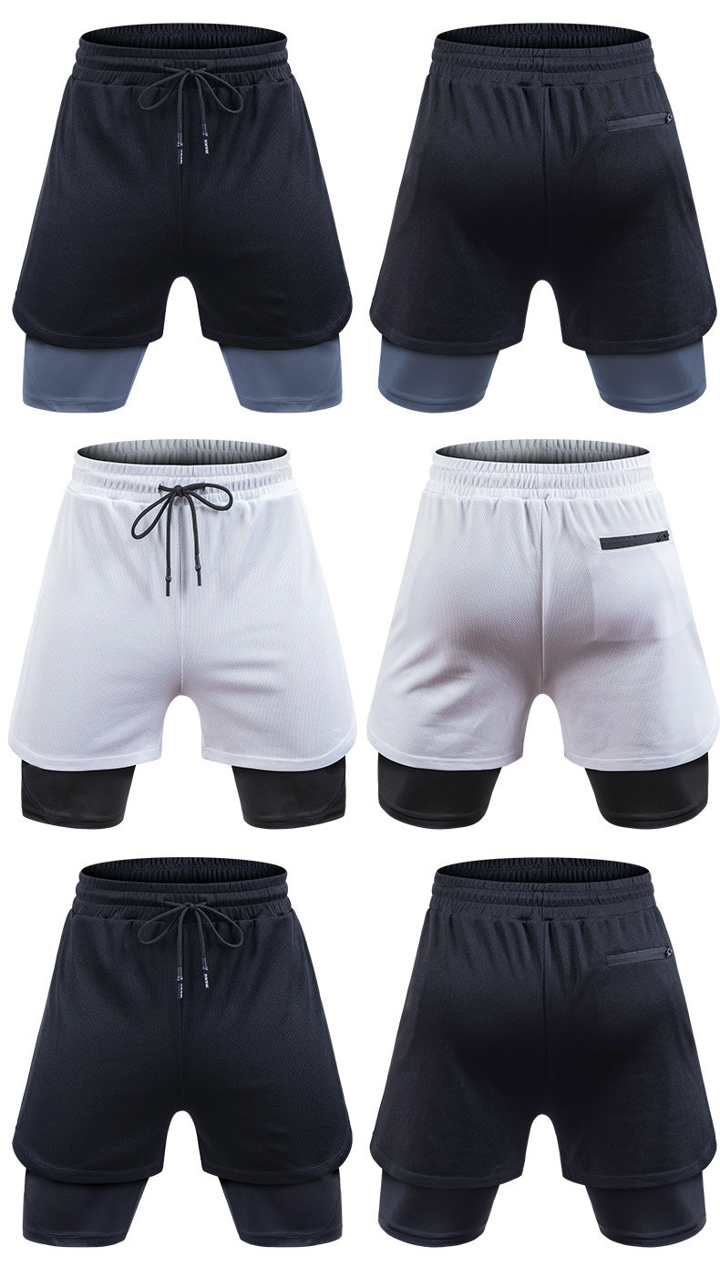 Loose Mesh Quick-Drying Shorts - Lightweight and Breathable