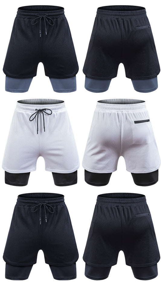 Loose Mesh Quick-Drying Shorts - Lightweight and Breathable