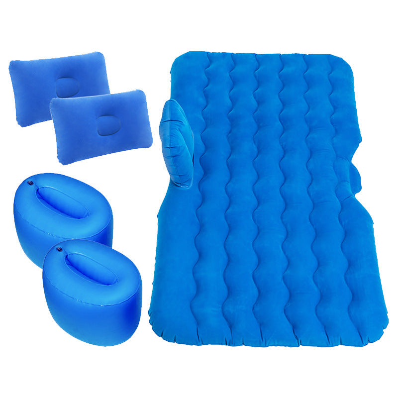Inflatable Car Mattress - Camping Air Mattress with Pillows