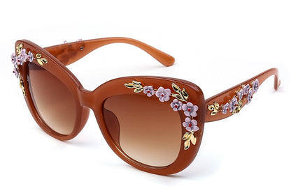 Women’s Flower Frame Sunglasses