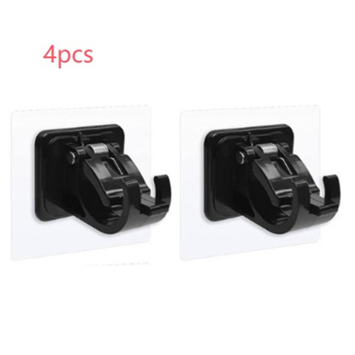No Punching Traceless Sticker Curtain Rod Hook Multi-function Bracket