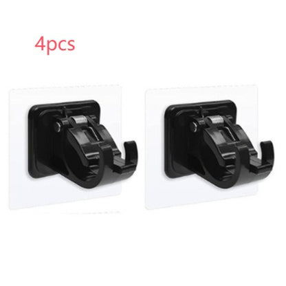No Punching Traceless Sticker Curtain Rod Hook Multi-function Bracket