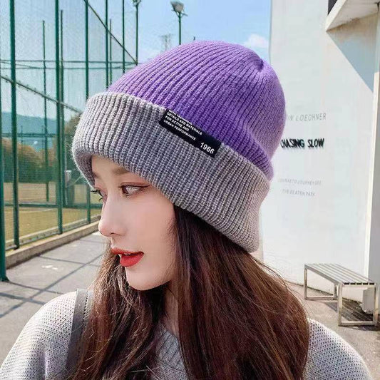 Women's Extra Thick Warm Pullover Knitted Hat