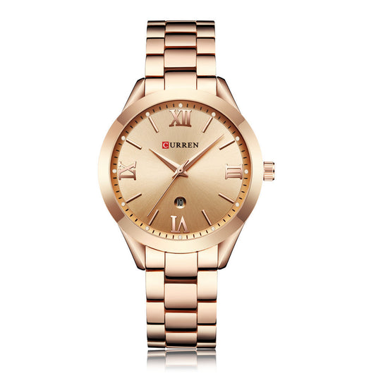 CURREN 9007 Rose Gold Women’s Quartz Watch