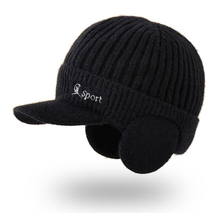 Korean Style Men's Pullover Warm Thick Duck Tongue