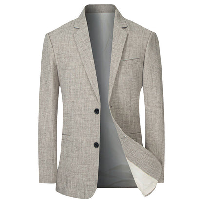 Spring And Autumn Men's Thin Suit Jacket
