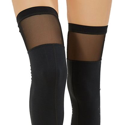 High Elasticity Yoga Dance Gymnastics Leg Covers-Showing Heels