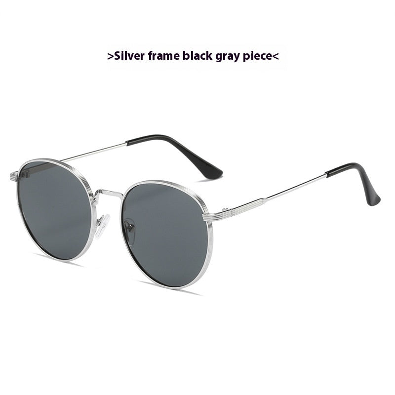 Retro Clip-On Ellipse Sunglasses for Men & Women