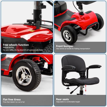4-wheel Mobile Scooter, Temu Banned From Sale