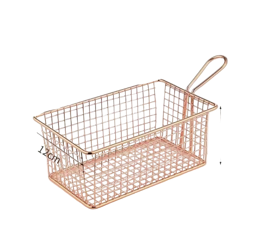 304 Stainless Steel Chips Basket Mini Frying Basket