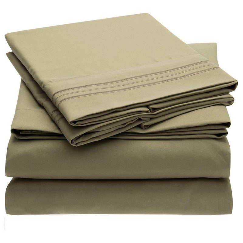 Solid Color Bed Sheet Sanding
