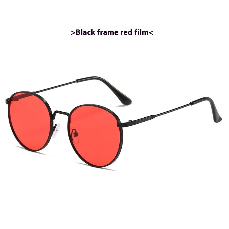 Retro Clip-On Ellipse Sunglasses for Men & Women