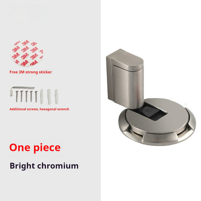 Punch-Free Mechanical Floor Suction Windproof Door Stopper
