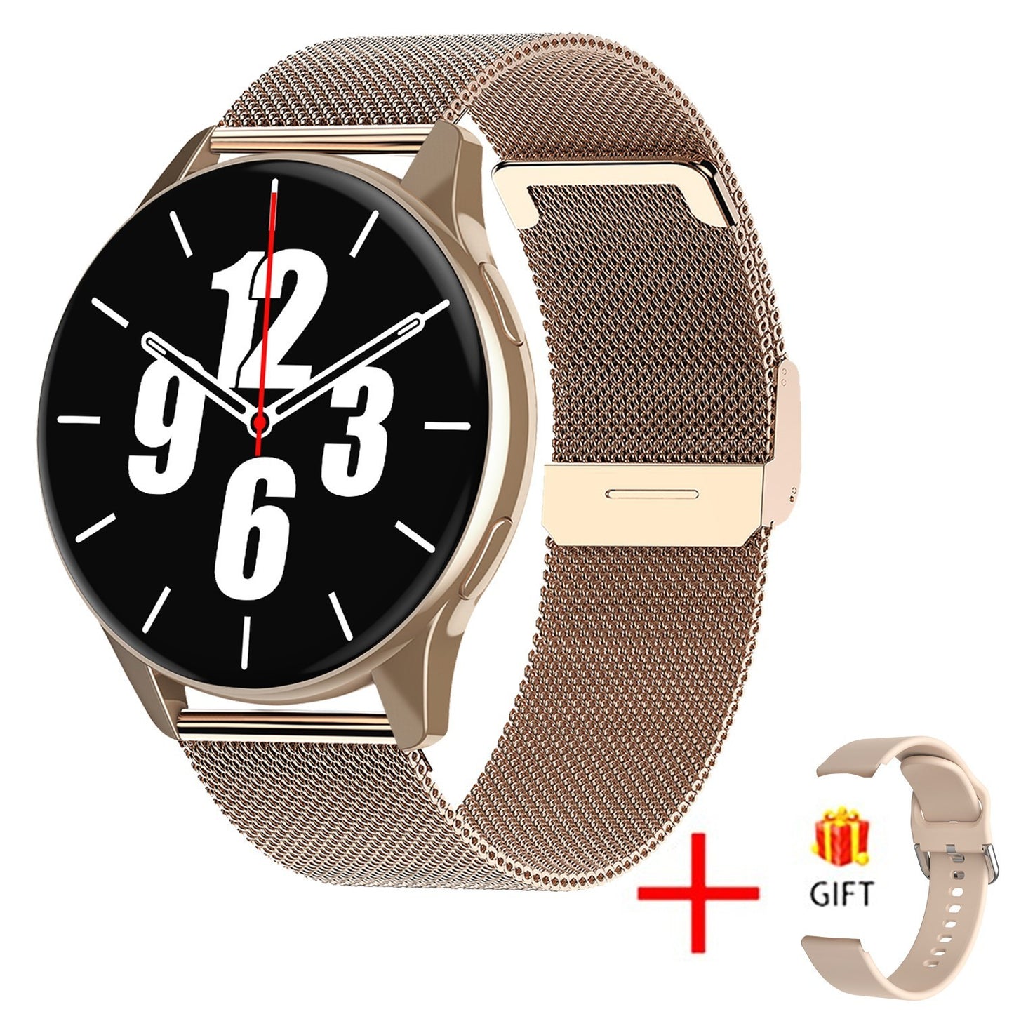 New Round Smart Watch - Bluetooth Calling Fitness Bracelet