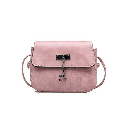 Retro style wild shoulder diagonal bag
