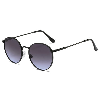 Retro Clip-On Ellipse Sunglasses for Men & Women